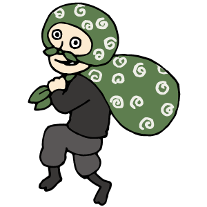泥棒のイラスト